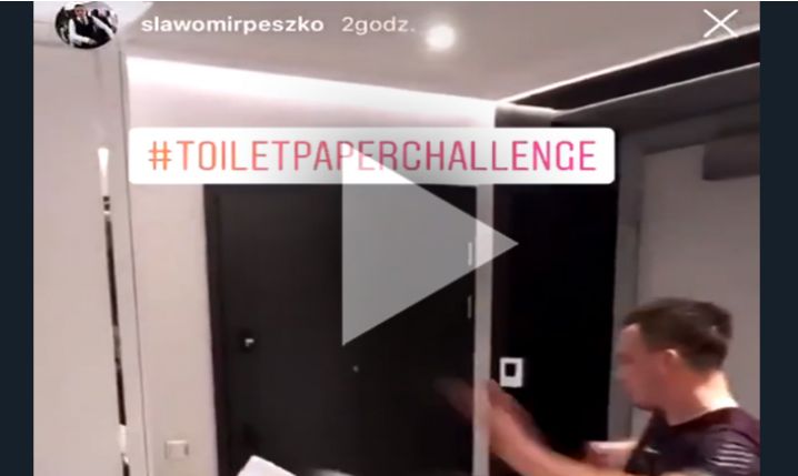 NIETYPOWY ''challenge'' Sławomira Peszki... [VIDEO]